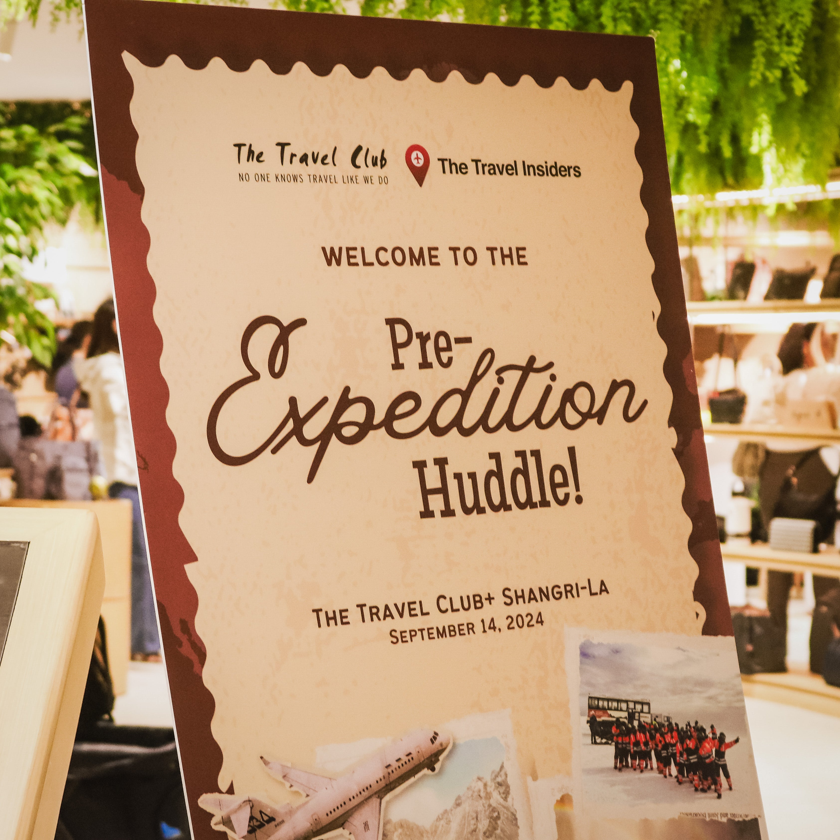 Pre-Expedition Tour Huddle